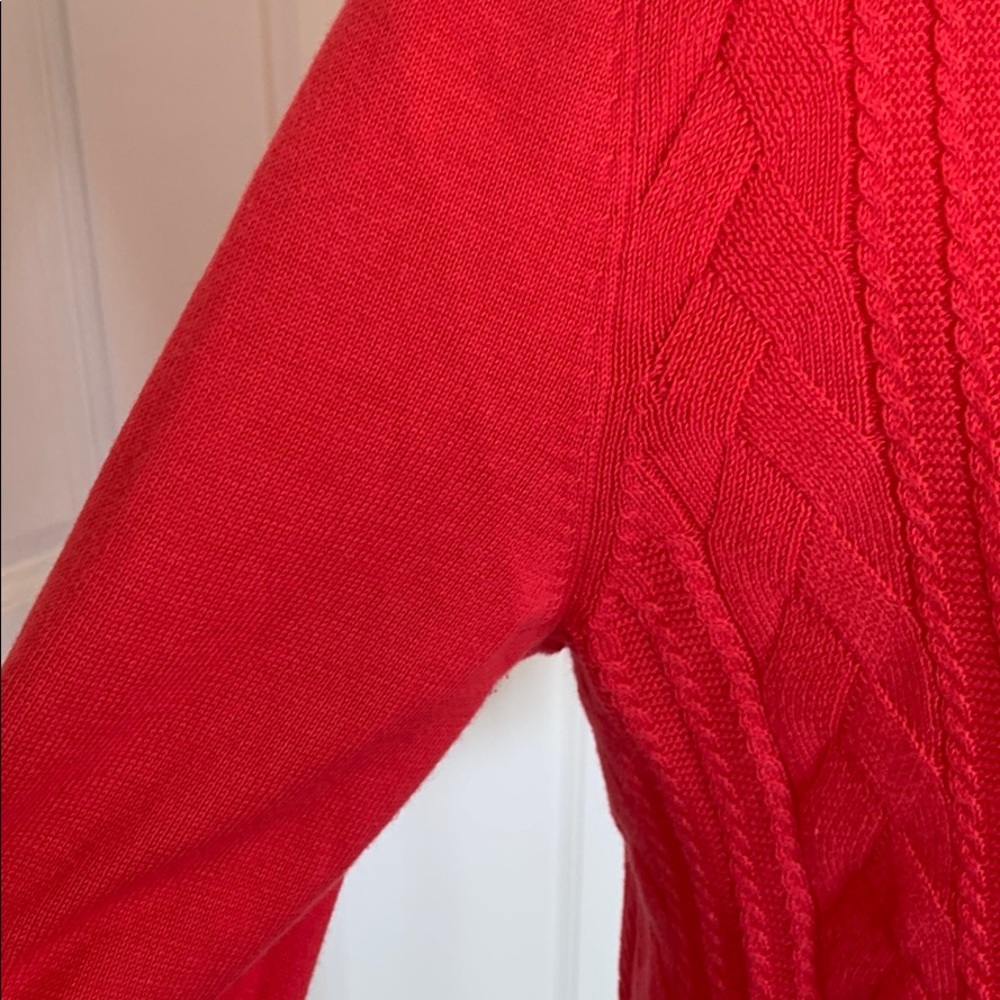TALBOTS Beautiful Coral lightweight sweater - Picture 4 of 5